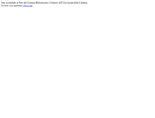 Tablet Screenshot of biblioteche.unical.it