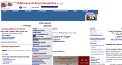 Desktop Screenshot of bau.unical.it